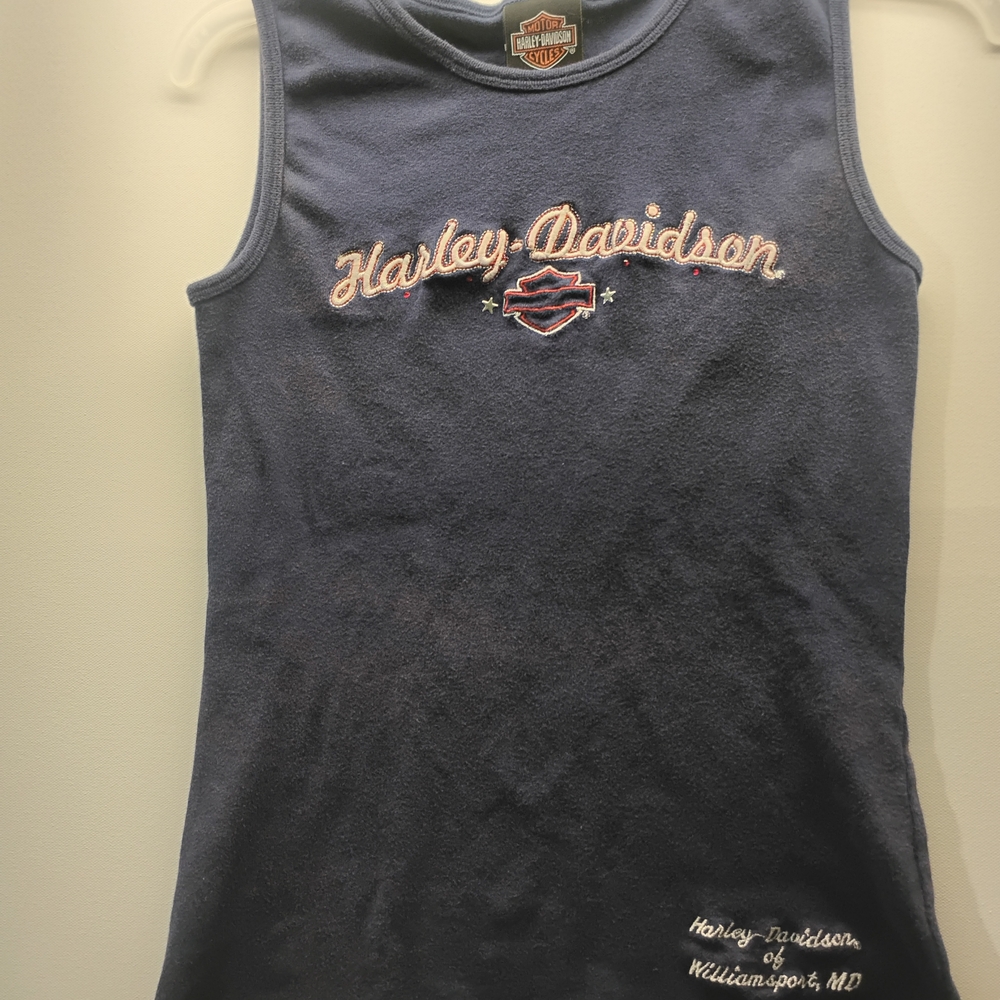 Harley-Davidson Women's Navy Tank Top